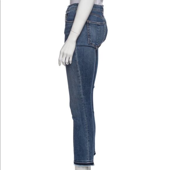 Rag & Bone Hana Cropped Jean in Croyden - Size 25 - Picture 3 of 4